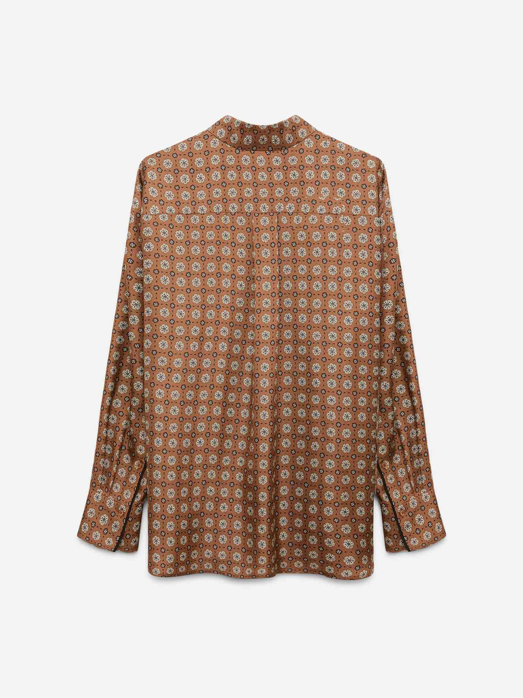 Dorothee Schumacher Mujer Barcelona Blusa Estampada color Caramelo sku 701-002416 01 - Foto 2