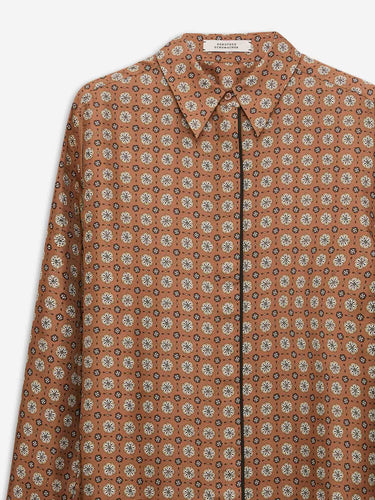 Dorothee Schumacher Mujer Barcelona Blusa Estampada color Caramelo sku 701-002416 01 - Foto 3