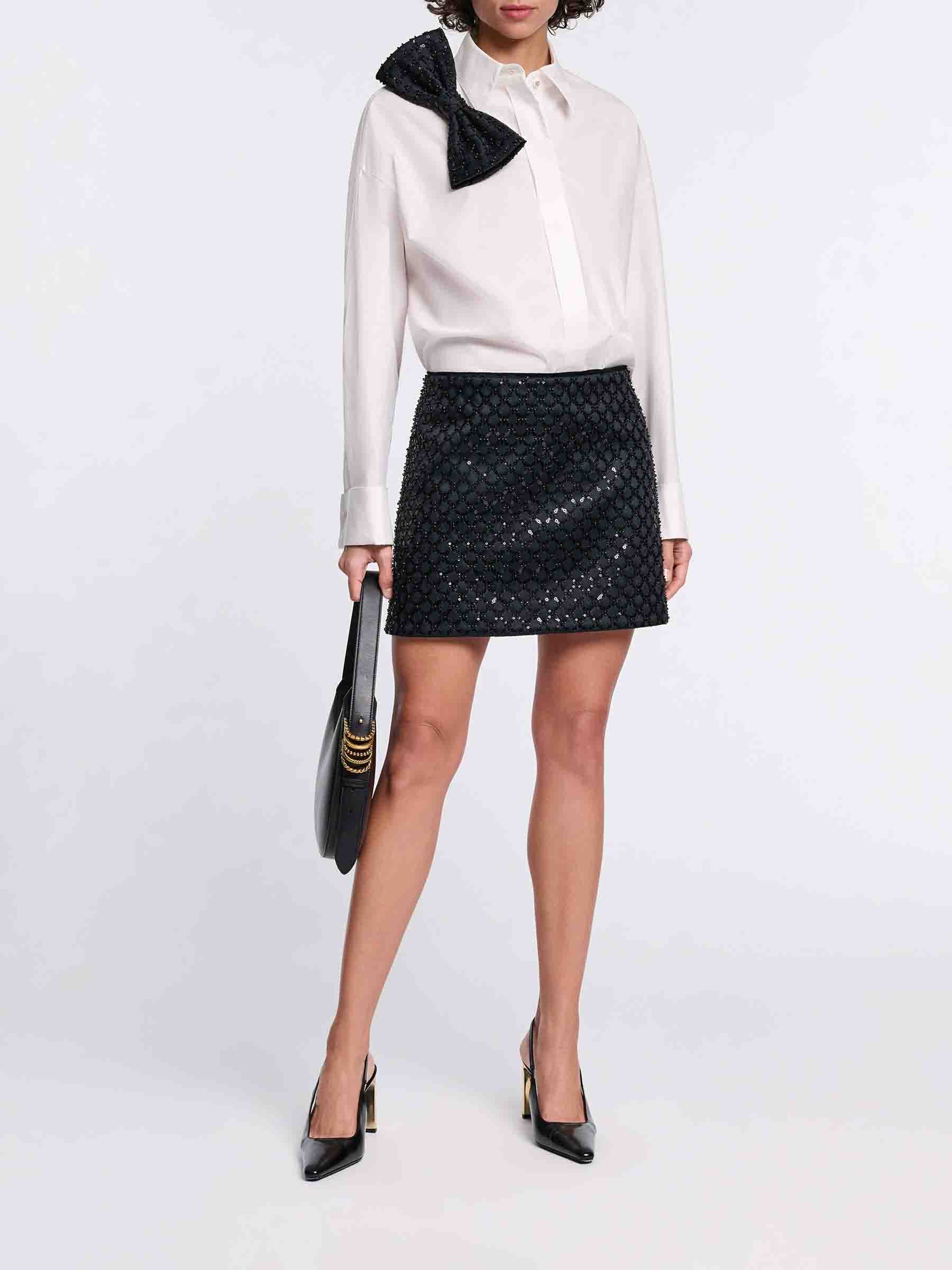 Dorothee Schumacher Mujer Barcelona Camisa Lazo XL color Blanco sku 701-002418 01 - Foto 2