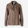 Max Mara Mujer Barcelona Camisa Seda Estampada color Marrón sku 701-002419 01 - Foto 1