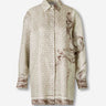 Max Mara Mujer Barcelona Camisa Estampada Seda color Marfil sku 701-002420 01 - Foto 1