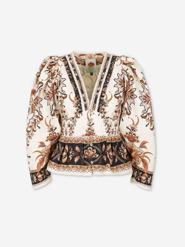 Blusa Floral Estampada