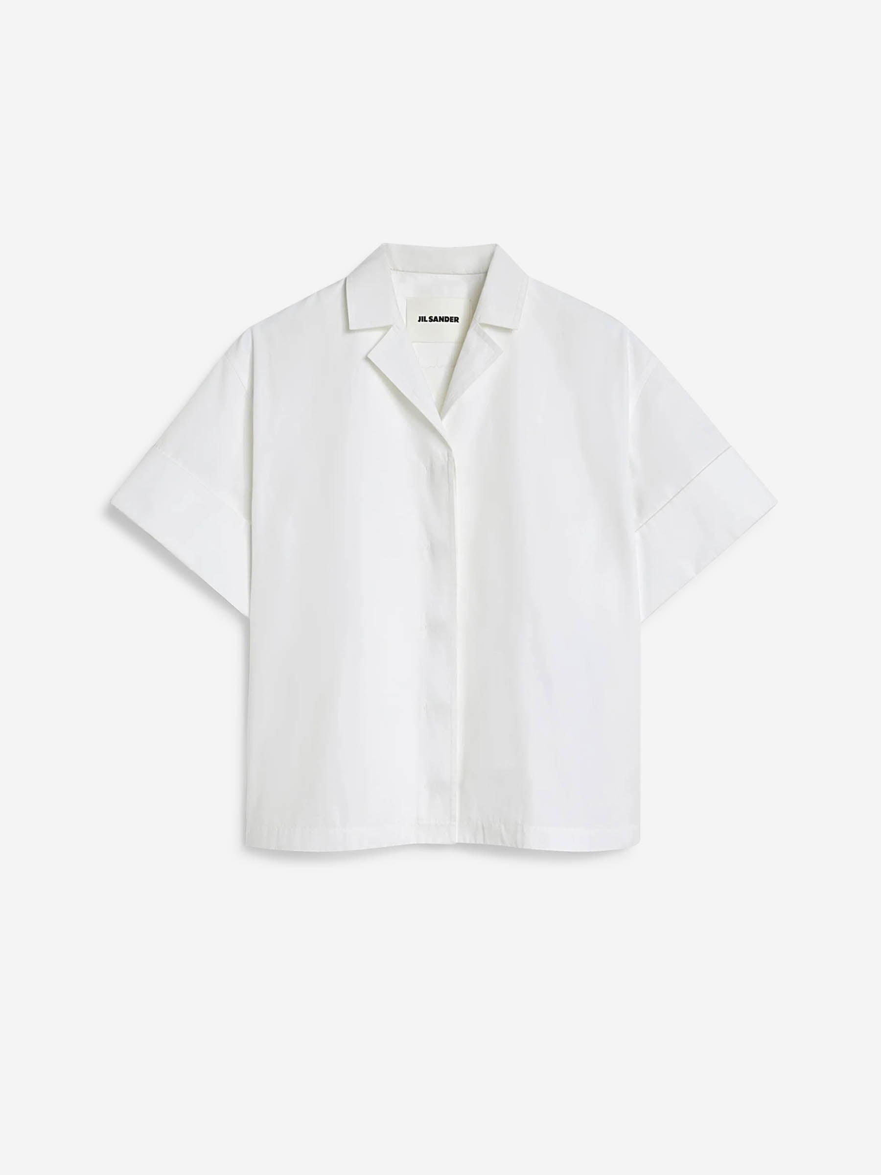 Jil Sander Mujer Barcelona Camisa Lisa color Blanco sku 701-002428 01 - Foto 1