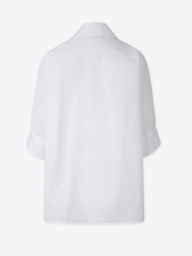 Jil Sander Mujer Barcelona Blusa Casual Lisa color Blanco sku 701-002429 00 - Foto 2