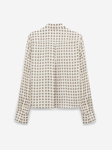 Dorothee Schumacher Mujer Barcelona Blusa Seda Estampada color Crema sku 701-002432 01 - Foto 3