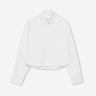 Ami Paris  Barcelona Camisa Casual Cropped color Blanco sku 701-002433 01 - Foto 1