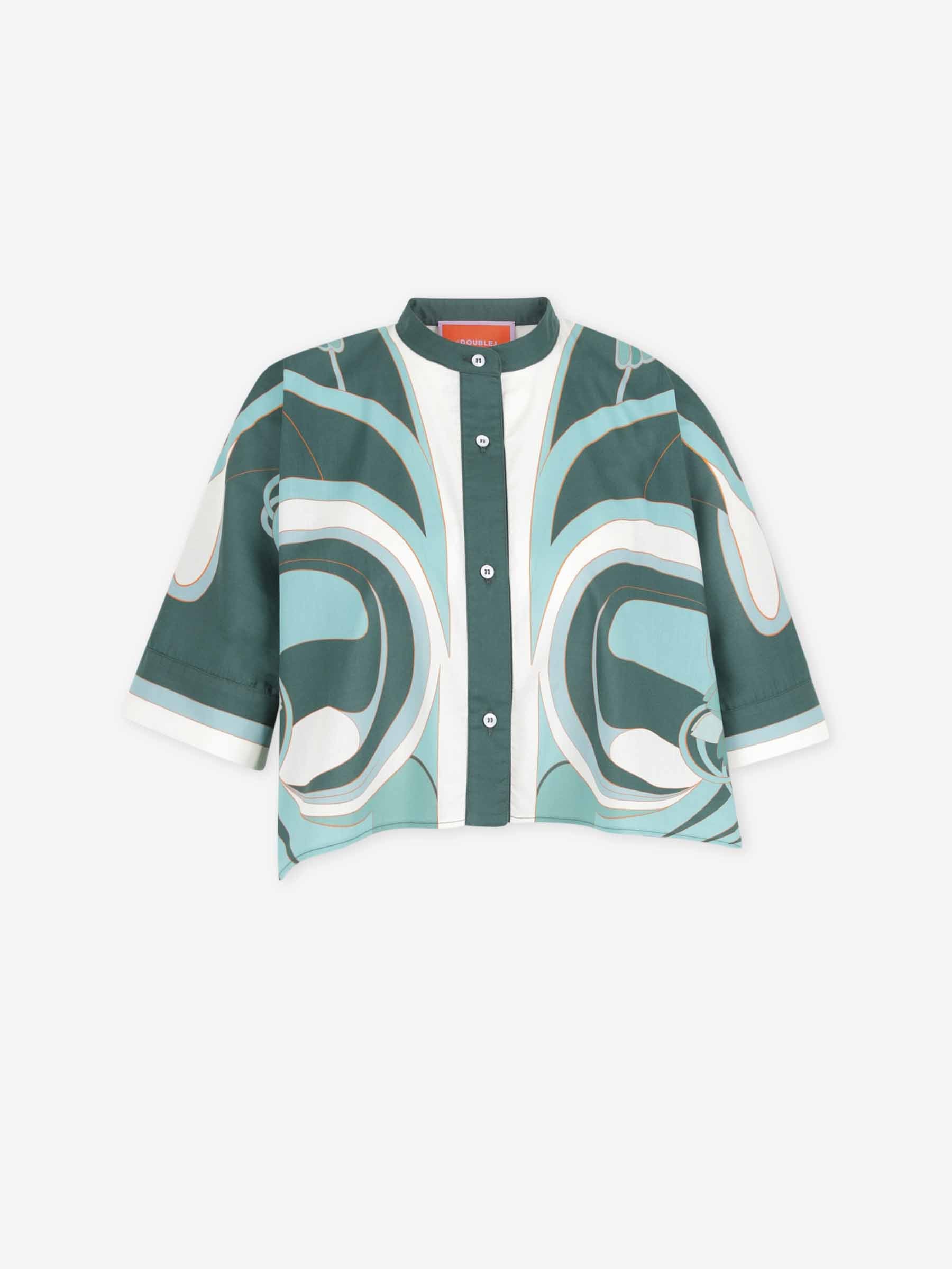 LaDoubleJ Mujer Barcelona Camisa Mini Foulard Shirt color Multicolor sku 701-002438 01 - Foto 1