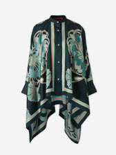 LaDoubleJ Mujer Barcelona Blusa Foulard Shirt color Verde Turquesa sku 701-002439 01 - Foto 1