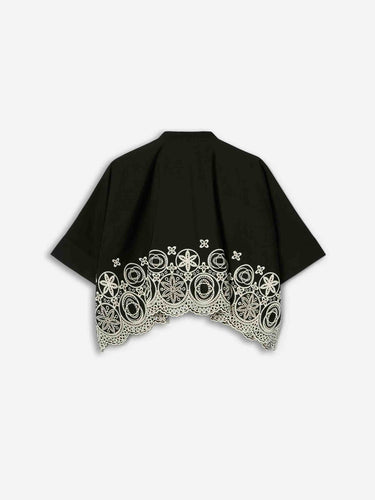 LaDoubleJ Mujer Barcelona Blusa Mini Foulard color Blanco Y Negro sku 701-002440 01 - Foto 1