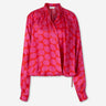 Dries Van Noten Mujer Barcelona Blusa Casual Estampada color Multicolor sku 701-002445 01 - Foto 1