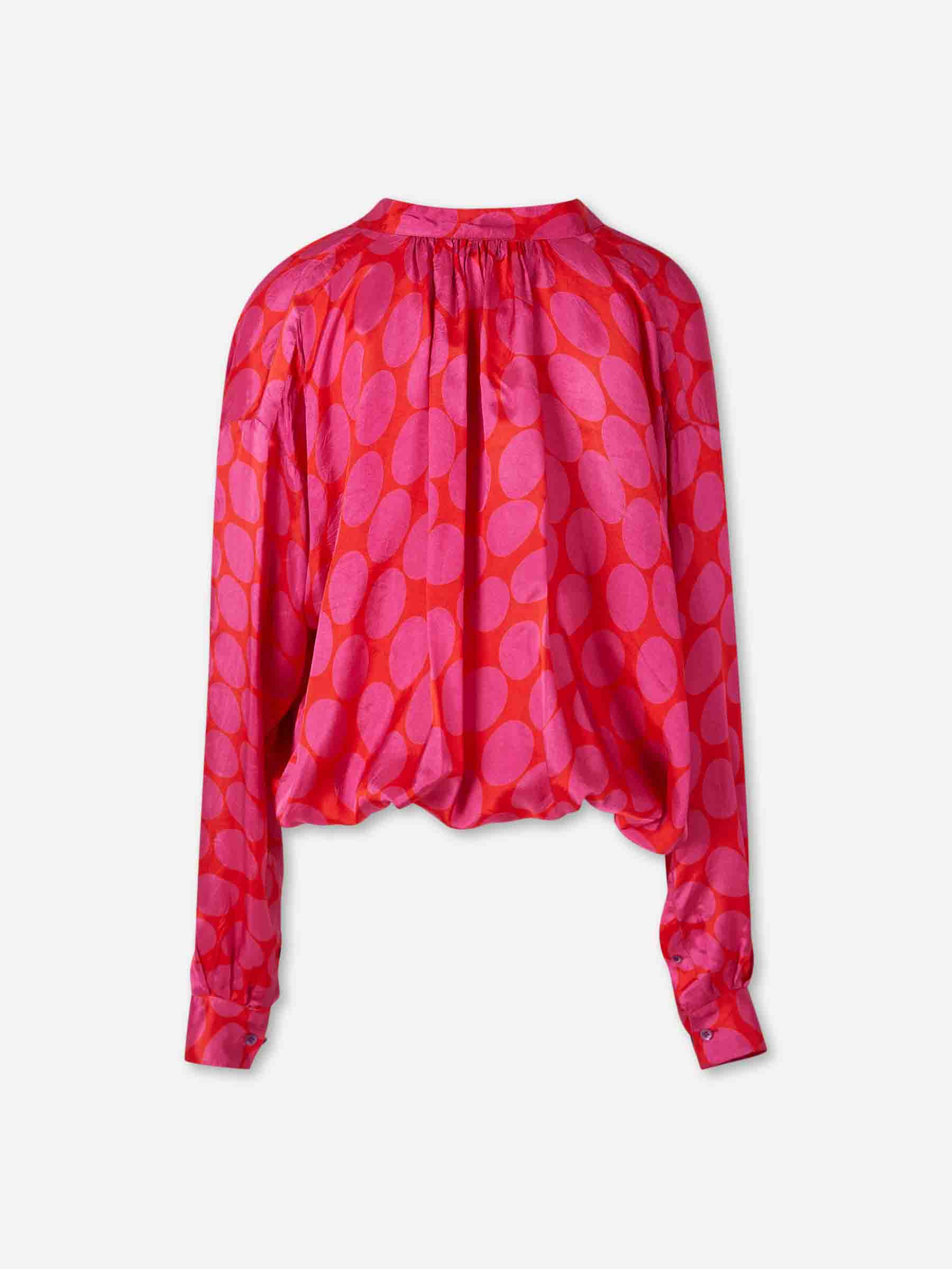 Dries Van Noten Mujer Barcelona Blusa Casual Estampada color Multicolor sku 701-002445 01 - Foto 2