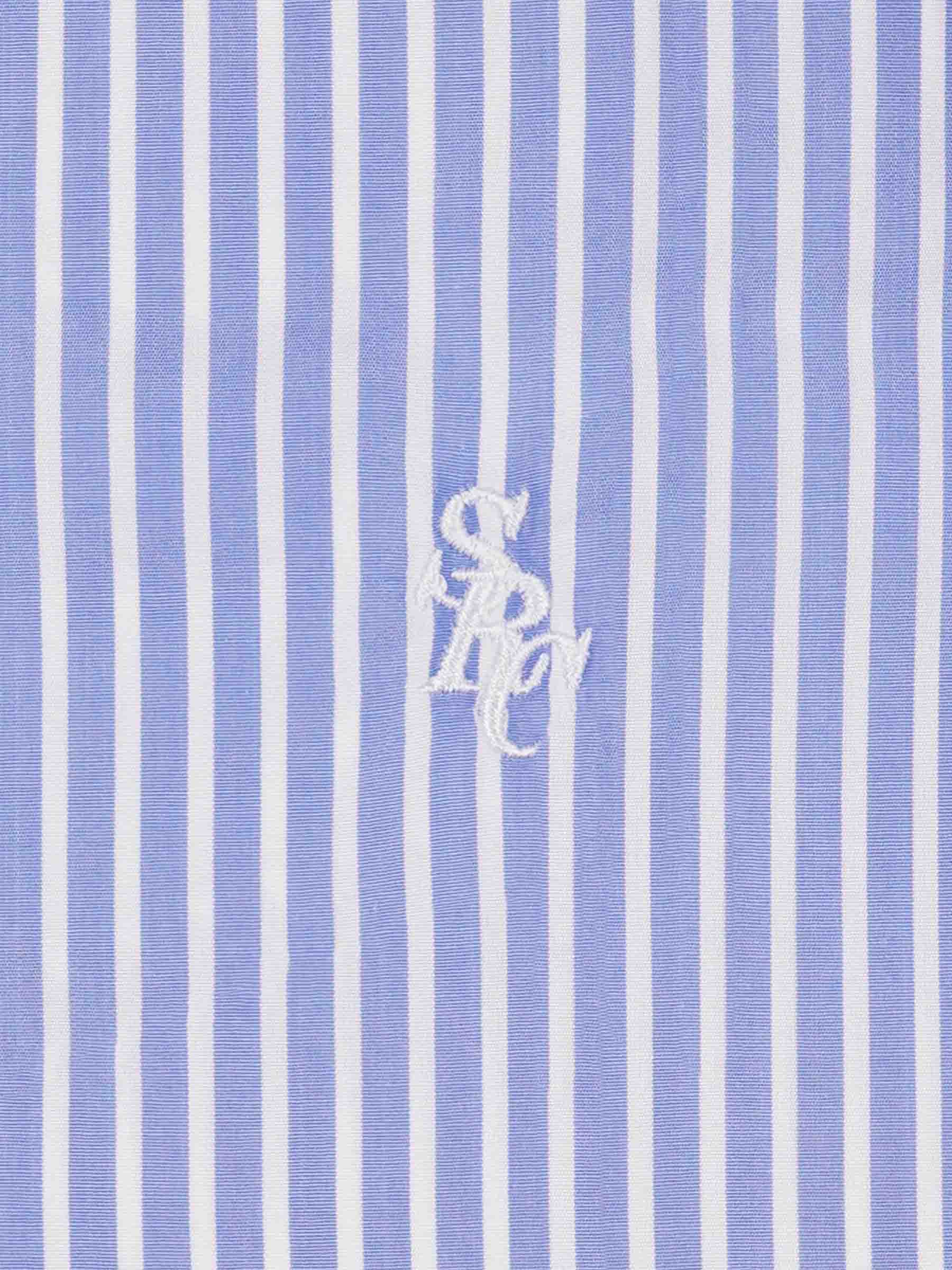 Sporty & Rich Mujer Barcelona Camisa Listada color Azul Celeste sku 701-002448 01 - Foto 2