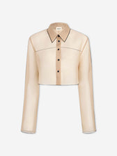 Khaite Mujer Barcelona Blusa Fritz color Beige sku 701-002449 01 - Foto 1
