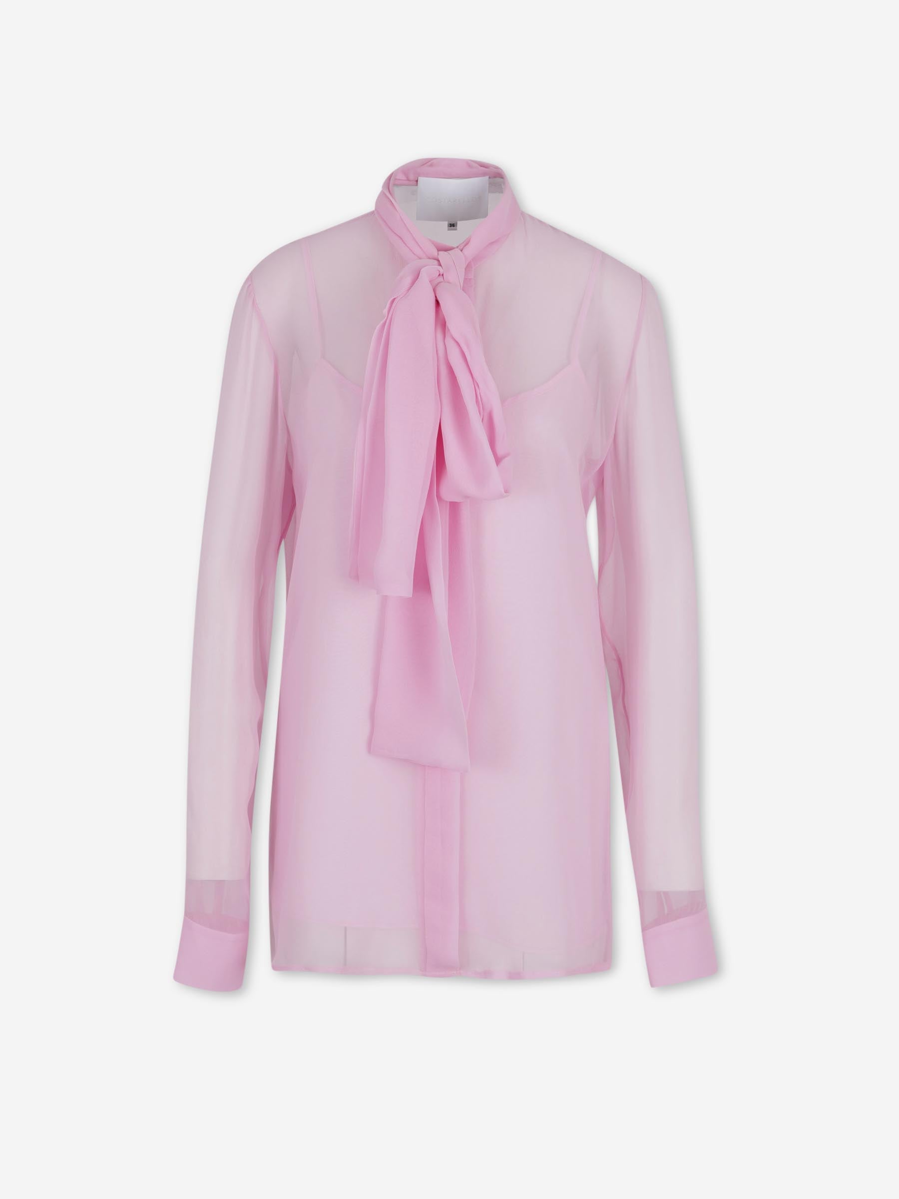 Costarellos Mujer Barcelona Blusa con Lazada color Rosa Palo sku 701-002450 01 - Foto 1