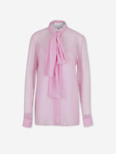 Costarellos Mujer Barcelona Blusa con Lazada color Rosa Palo sku 701-002450 01 - Foto 1