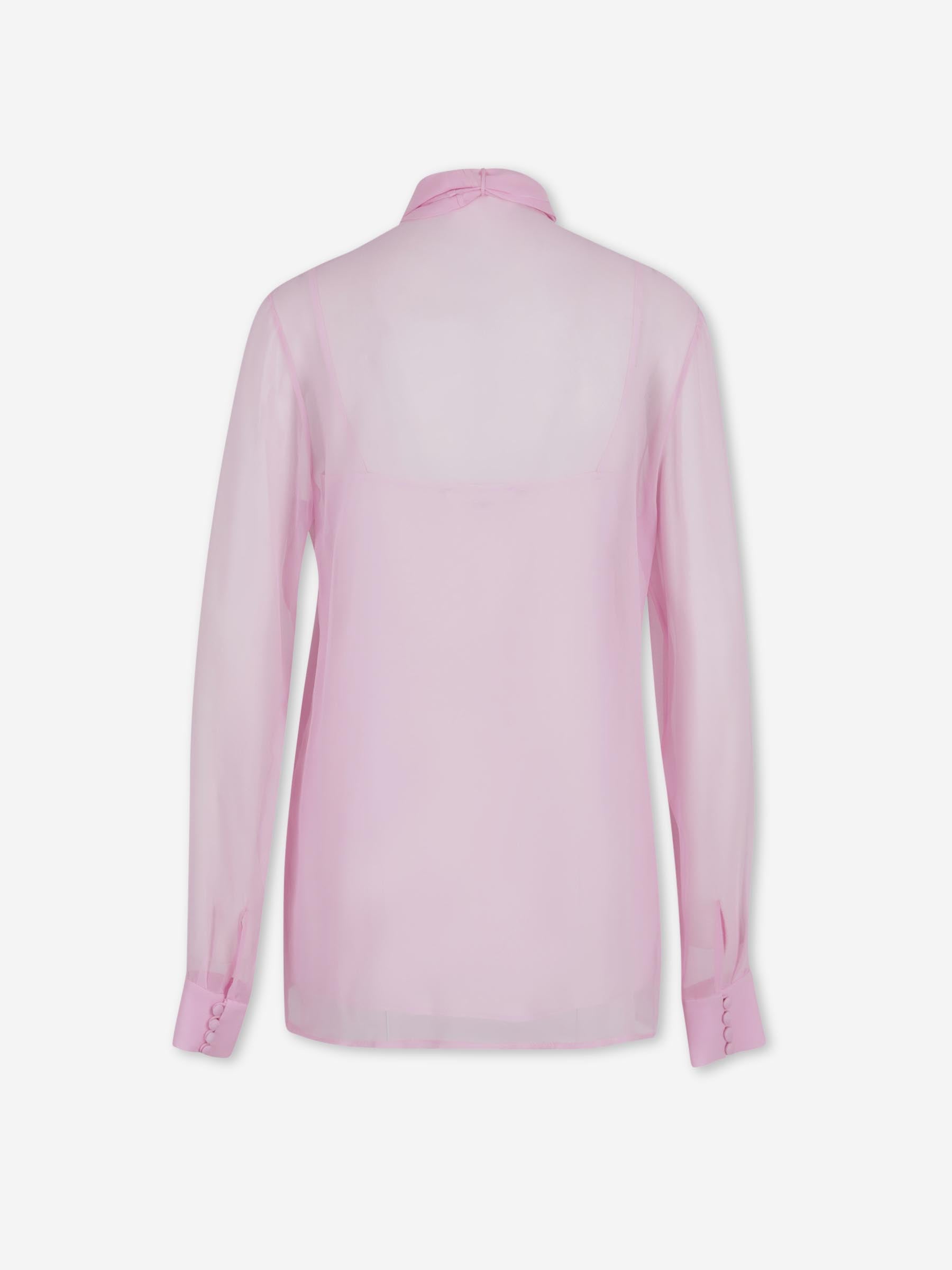 Costarellos Mujer Barcelona Blusa con Lazada color Rosa Palo sku 701-002450 01 - Foto 2