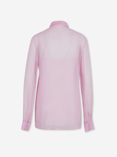 Costarellos Mujer Barcelona Blusa con Lazada color Rosa Palo sku 701-002450 01 - Foto 2