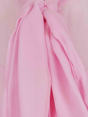 Costarellos Mujer Barcelona Blusa con Lazada color Rosa Palo sku 701-002450 01 - Foto 3