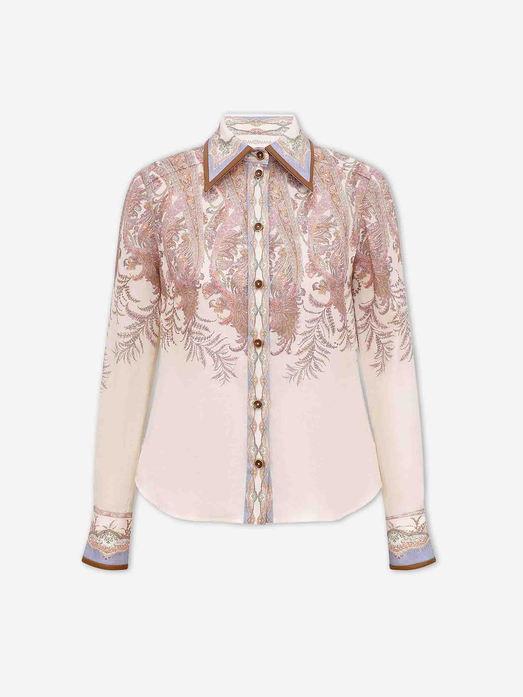 Zimmermann Mujer Barcelona Camisa Alchemy color Multicolor sku 701-002451 01 - Foto 1