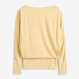 TOTEME Mujer Barcelona Camiseta Cuello Barco color Amarillo Claro sku 701-002456 01 - Foto 1