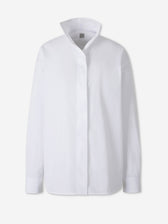 TOTEME Mujer Barcelona Camisa Lisa Algodón color Blanco sku 701-002458 01 - Foto 1