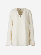 TOTEME Mujer Barcelona Blusa Manga Larga color Blanco sku 701-002459 01 - Foto 1