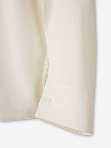 TOTEME Mujer Barcelona Blusa Manga Larga color Blanco sku 701-002459 01 - Foto 4