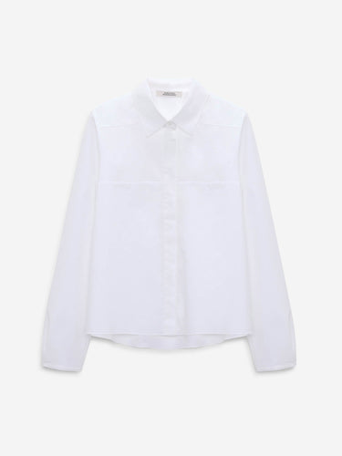 Dorothee Schumacher Mujer Barcelona Camisa Lisa Algodón color Blanco sku 701-002462 01 - Foto 3