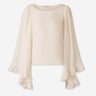 Dorothee Schumacher Mujer Barcelona Blusa Lisa Seda color Marfil sku 701-002463 01 - Foto 1