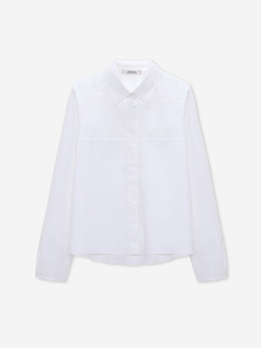 Dorothee Schumacher Mujer Barcelona Camisa Lisa Algodón color Blanco sku 701-002468 01 - Foto 3