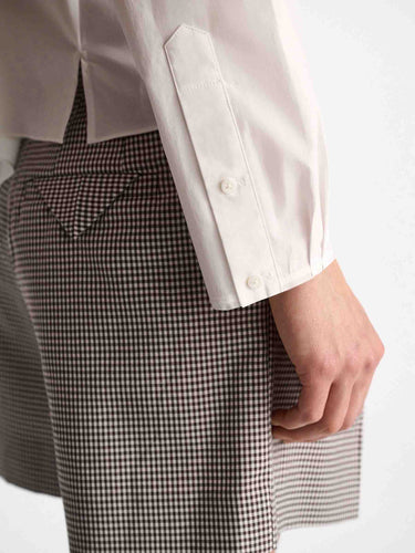 Dorothee Schumacher Mujer Barcelona Camisa Lisa Algodón color Blanco sku 701-002468 01 - Foto 4