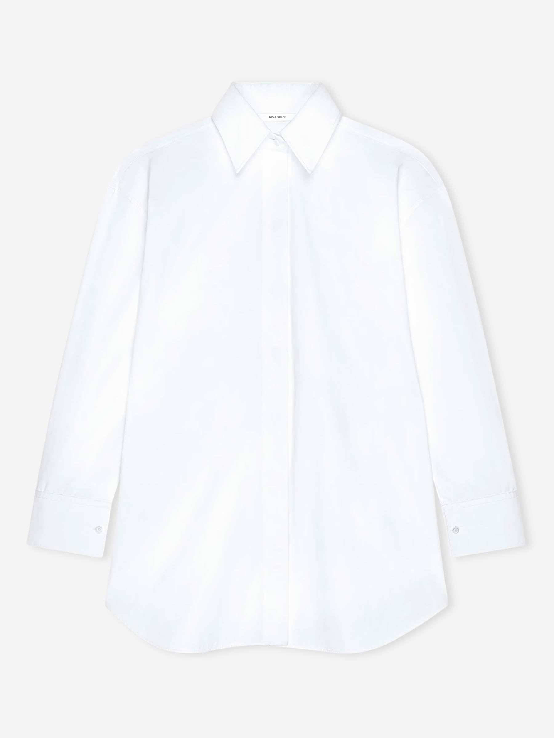 Givenchy Mujer Barcelona Camisa Asimétrica color Blanco sku 701-002477 01 - Foto 1