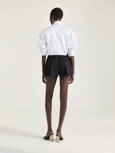 Givenchy Mujer Barcelona Camisa Asimétrica color Blanco sku 701-002477 01 - Foto 4