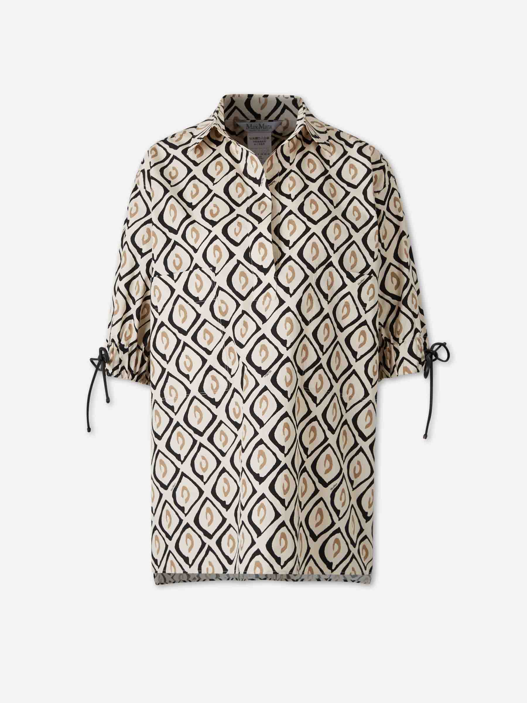 Max Mara Mujer Barcelona Blusa Ancha Estampada color Multicolor sku 701-002480 01 - Foto 1