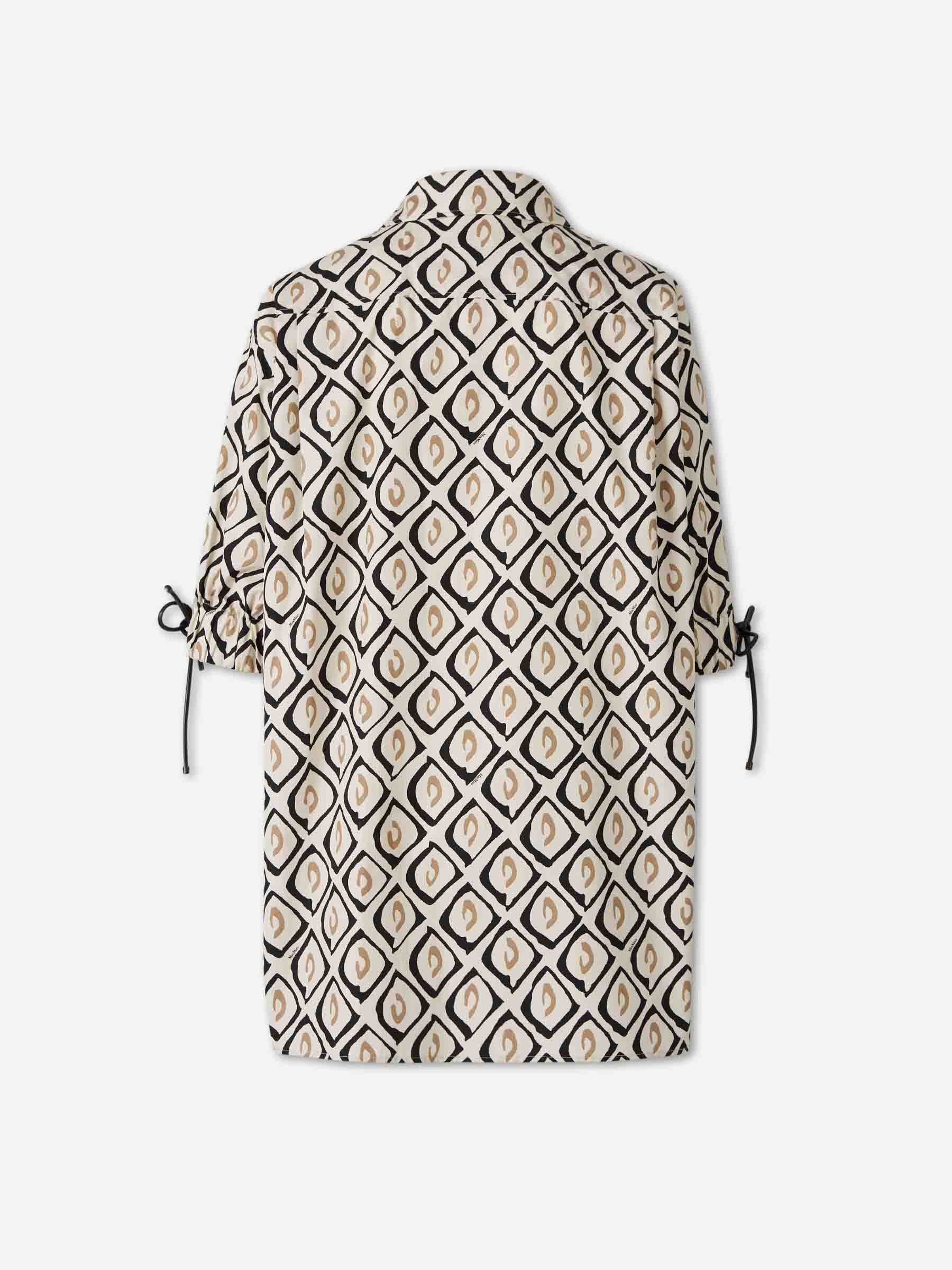 Max Mara Mujer Barcelona Blusa Ancha Estampada color Multicolor sku 701-002480 01 - Foto 2