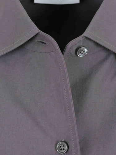 Jil Sander Mujer Barcelona Camisa Manga Corta color Gris Oscuro sku 701-002484 01 - Foto 3