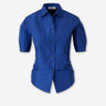 Jil Sander Mujer Barcelona Camisa Casual Lisa color Azul Marino sku 701-002485 02 - Foto 1