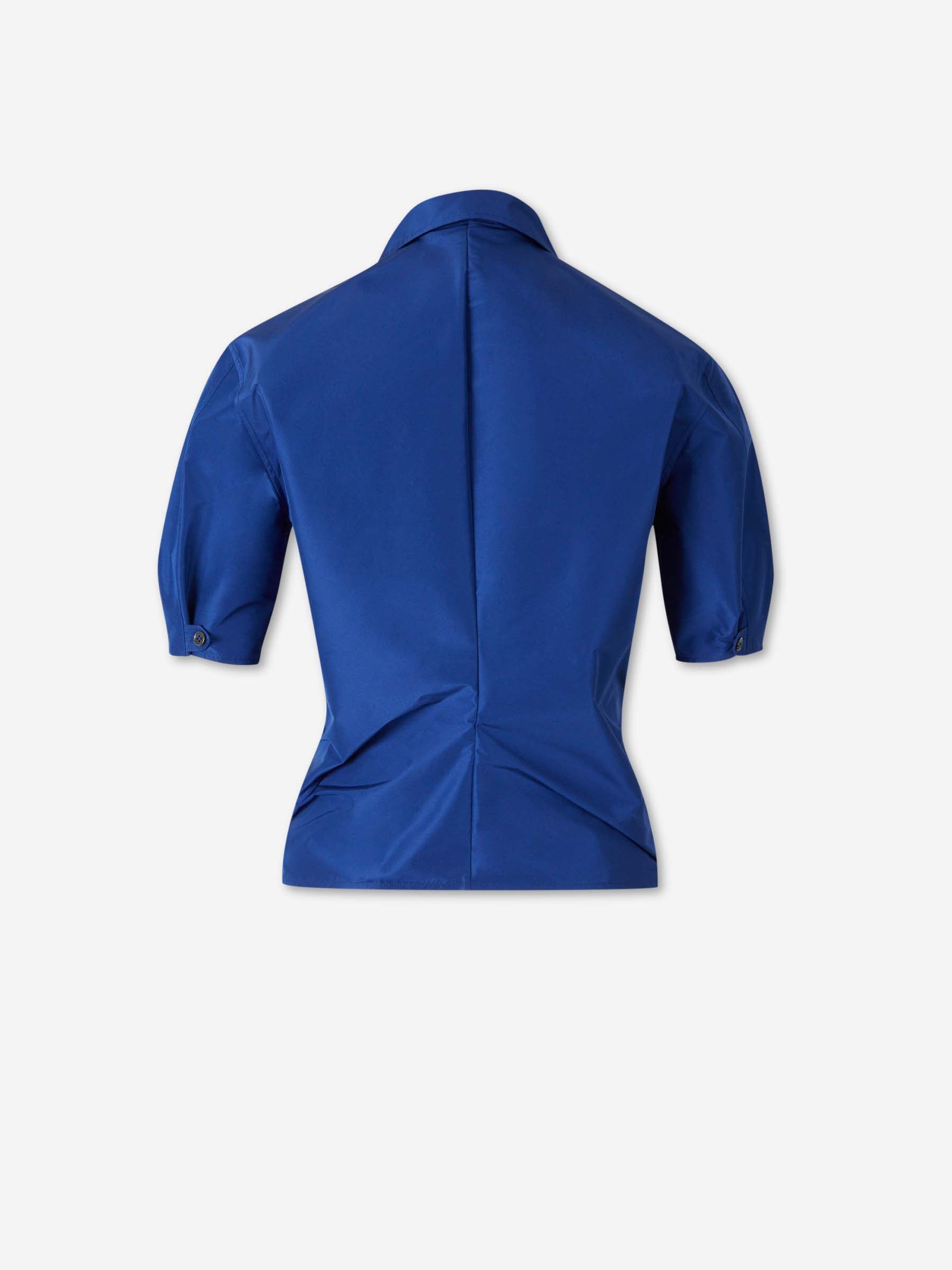 Jil Sander Mujer Barcelona Camisa Casual Lisa color Azul Marino sku 701-002485 02 - Foto 2