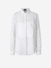 Tom Ford Mujer Barcelona Camisa Esmoquin Seda color Blanco sku 701-002486 01 - Foto 1
