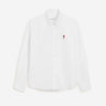Ami Paris Mujer Barcelona Camisa Logo color Blanco sku 701-002489 01 - Foto 1