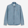 Ami Paris Mujer Barcelona Camisa Denim Logo color Azul Denim sku 701-002490 01 - Foto 1
