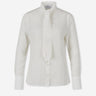 McQueen Mujer Barcelona Camisa con Corbata color Marfil sku 701-002491 01 - Foto 1