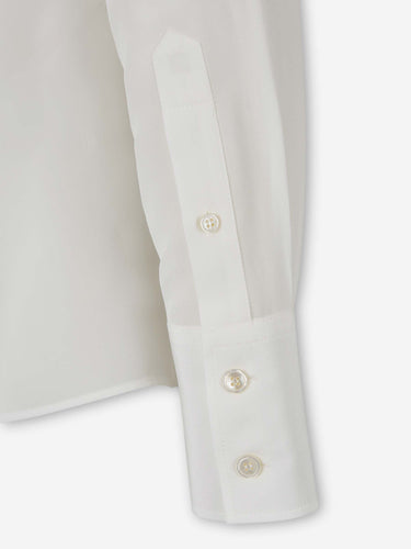 McQueen Mujer Barcelona Camisa con Corbata color Marfil sku 701-002491 01 - Foto 4