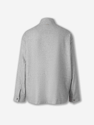 Herno Mujer Barcelona Chaqueta Casual Seda Cashmere color Gris sku 701-002494 01 - Foto 2