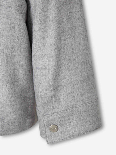 Herno Mujer Barcelona Chaqueta Casual Seda Cashmere color Gris sku 701-002494 01 - Foto 4