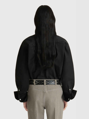 Marni Mujer Barcelona Camisa Manga Larga color Negro sku 701-002495 01 - Foto 3
