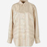 TOTEME Mujer Barcelona Camisa Monograma color Camel sku 701-002505 02 - Foto 1