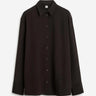 TOTEME Mujer Barcelona Camisa Ancha Seda color Marrón sku 701-002509 01 - Foto 1