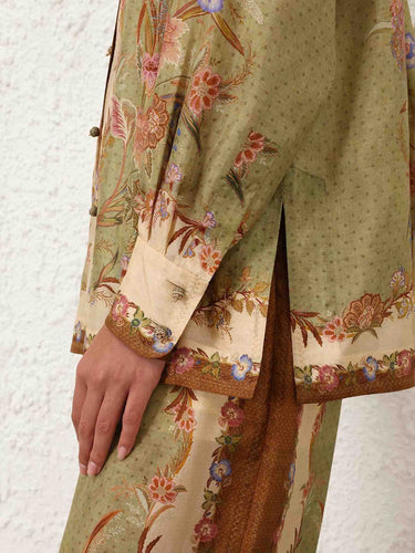 Zimmermann Mujer Barcelona Camisa Holgada Indra color Verde sku 701-002516 01 - Foto 4