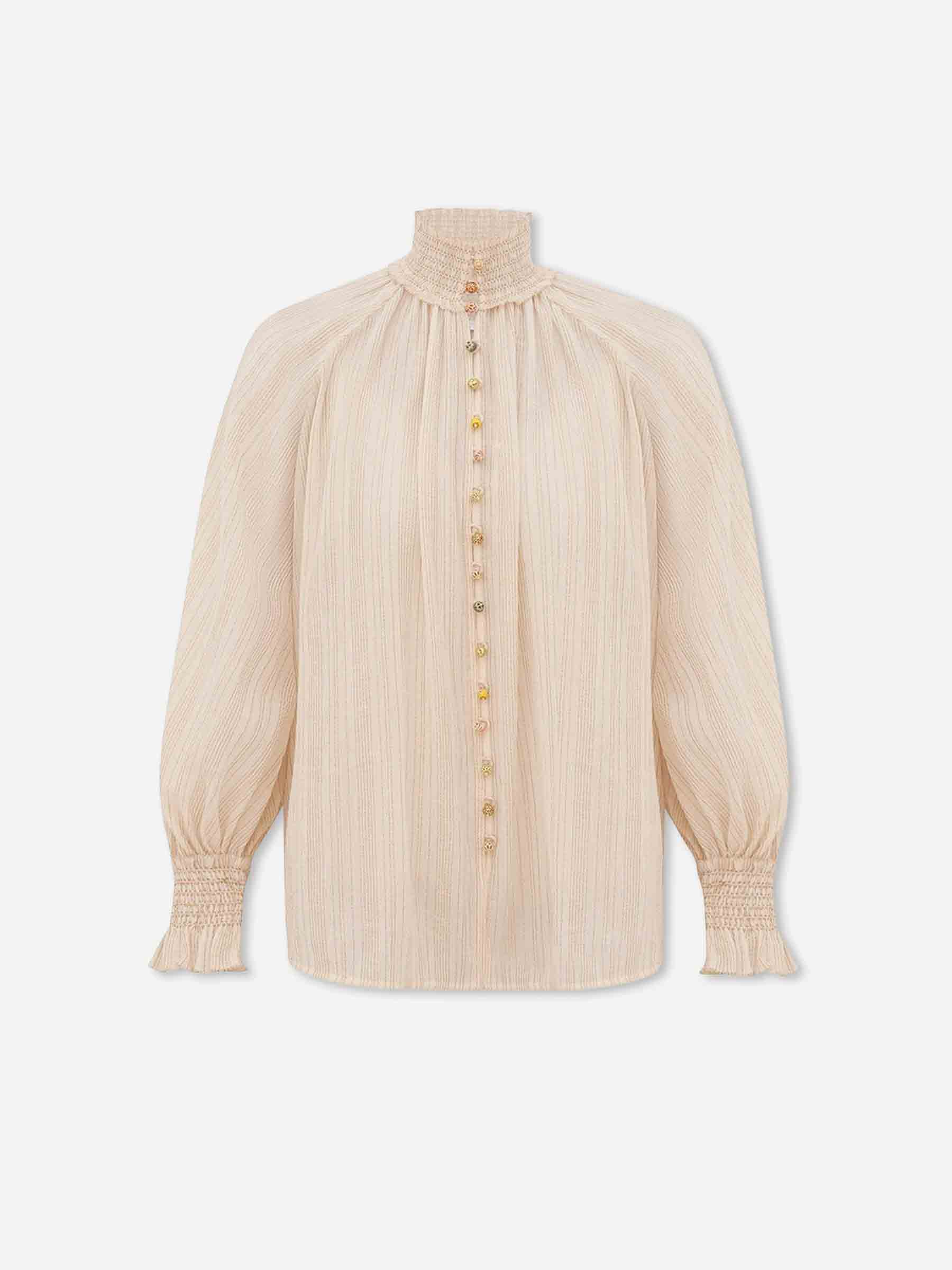 Zimmermann Mujer Barcelona Blusa Aster color Crema sku 701-002518 01 - Foto 1